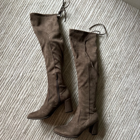 Marc Fisher Shoes - Marc fisher Brown suede Over-the-Knee Boots